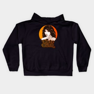 Retro Kate Bush Tribute Kids Hoodie